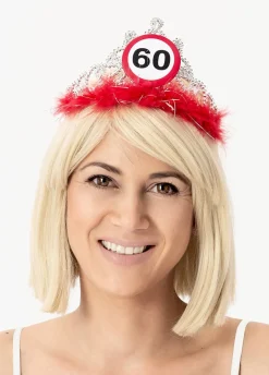 Tiara ZNAK 60 gadżet na 60 urodziny