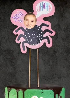 Topper na tort na Halloween PSIKUS dekoracja personalizowana