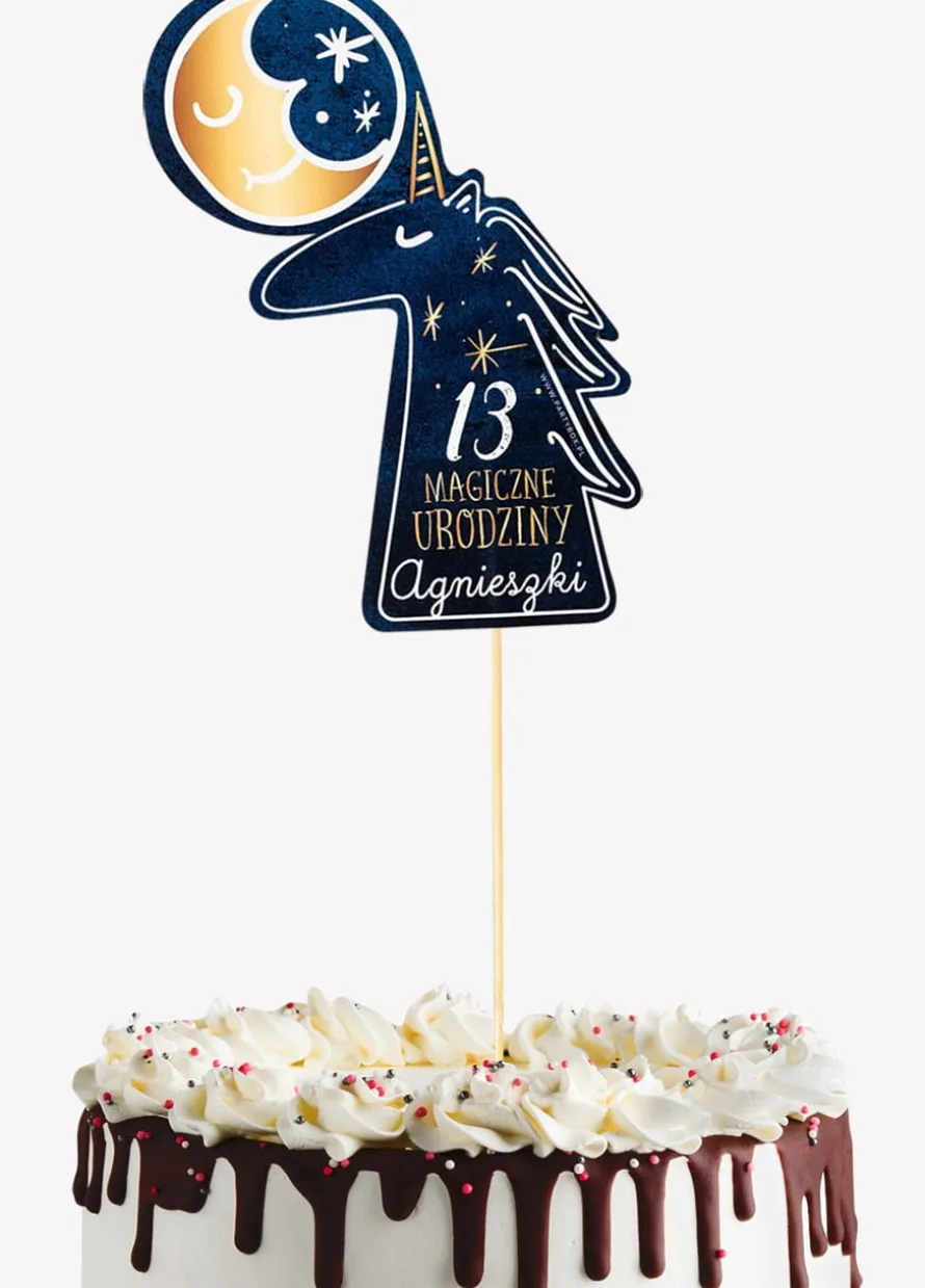 Topper na tort personalizowany MAGIC