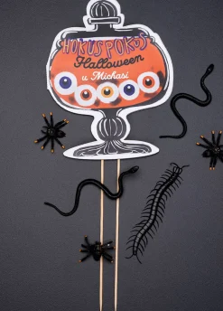 Topper personalizowany HOKUS POKUS ozdoba na Halloween