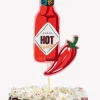 Topper personalizowany na tort HOT BABECZKA