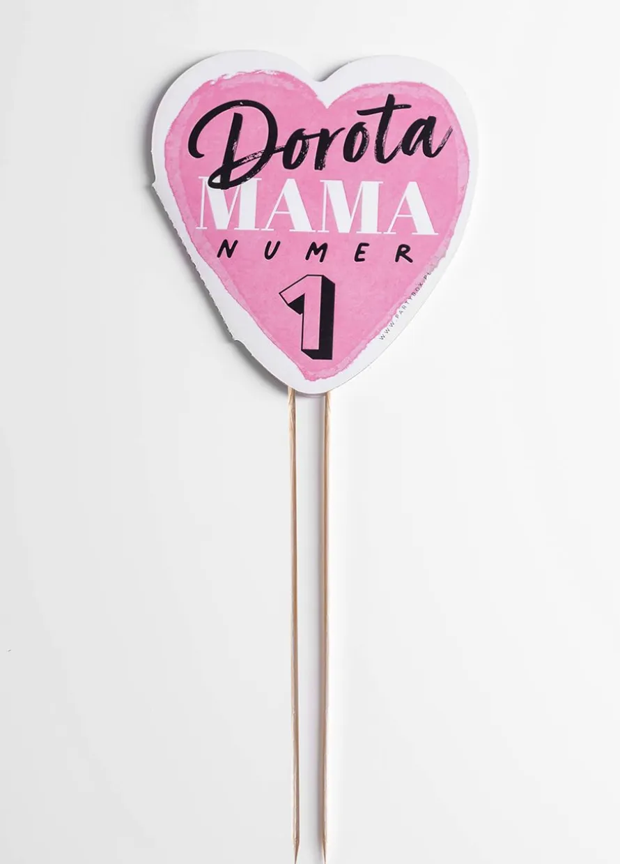 Topper personalizowany na TORT DLA MAMY