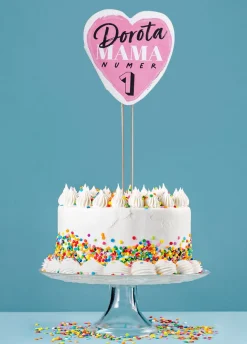 Topper personalizowany na TORT DLA MAMY