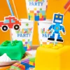 Toppery na tort KLOCKI (5 szt.)