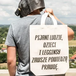 Torba bawełniana z nadrukiem PRAWDA