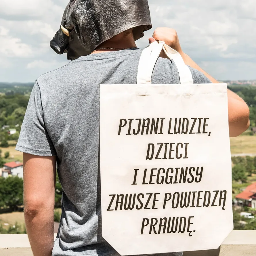 Torba bawełniana z nadrukiem PRAWDA