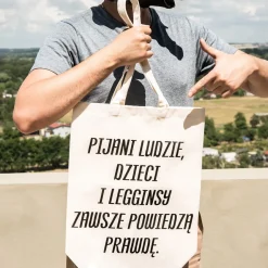 Torba bawełniana z nadrukiem PRAWDA