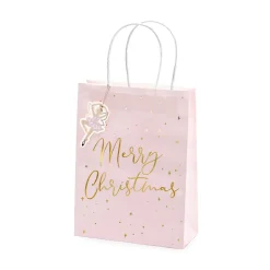 Torebki na prezenty świąteczne MERRY CHRISTMAS (3szt.)