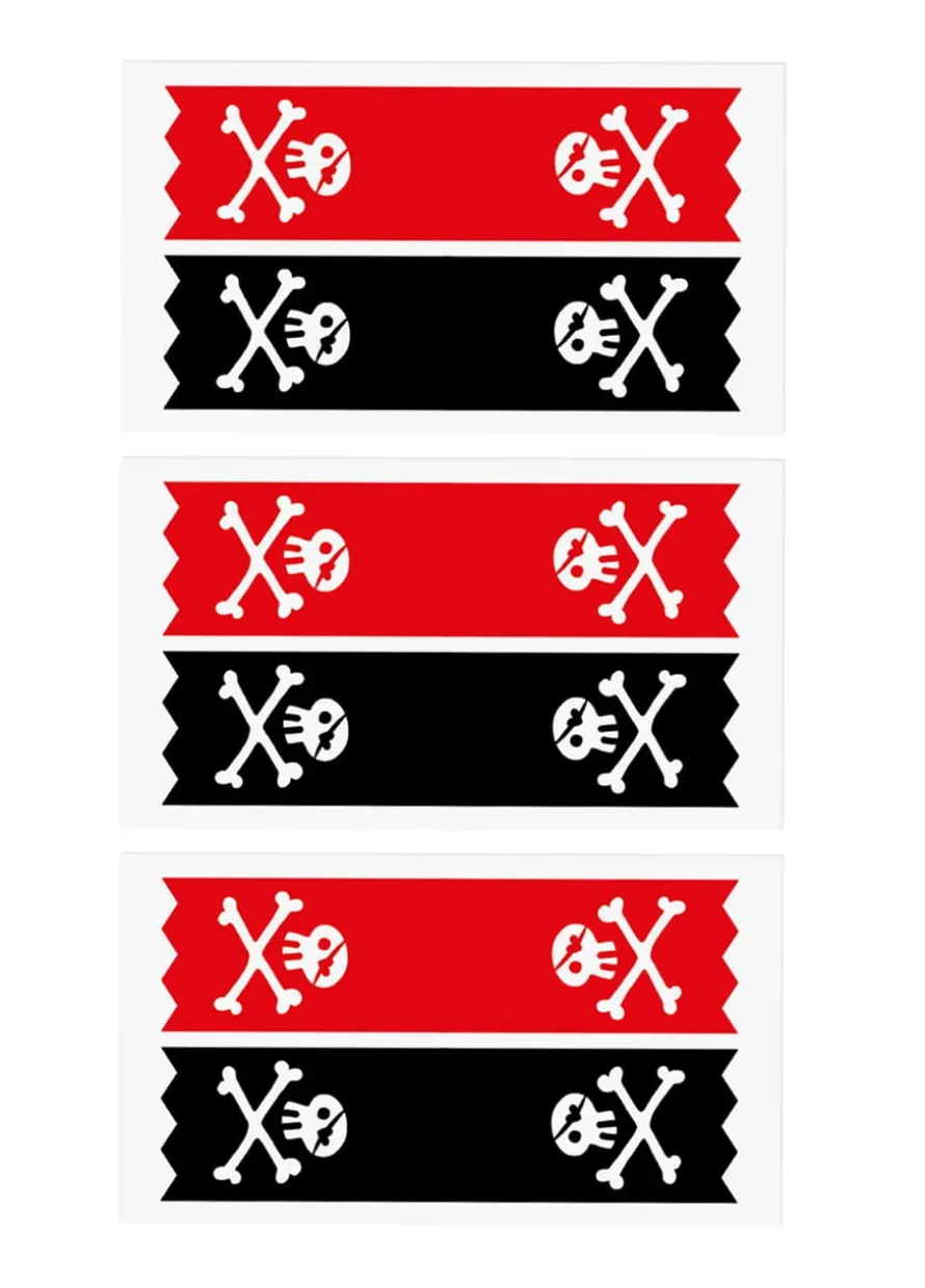 Torebki papierowe na prezent PIRACI (6szt.)