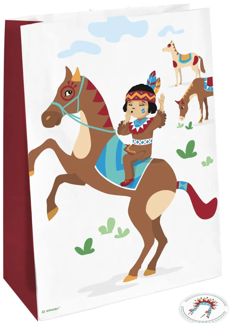 Torebki papierowe TEPEE & TOMAHAWK (4szt.)