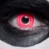 Tygodniowe soczewki HALLOWEEN czerwone spirale