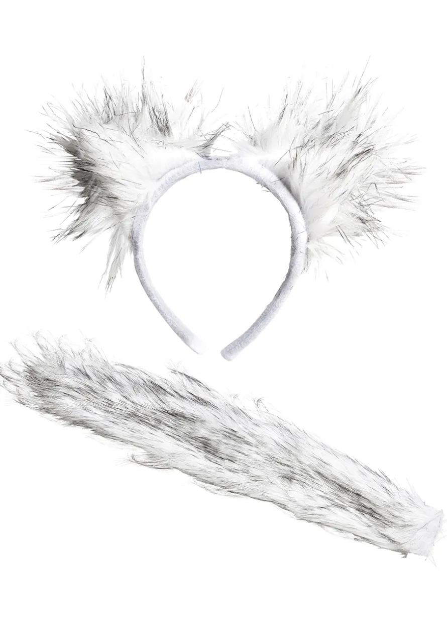 Uszy i ogon wilka DODATEK DO STROJU WILKA przebranie furry