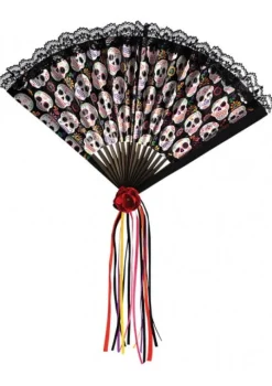 Wachlarz DIA DE LOS MUERTOS