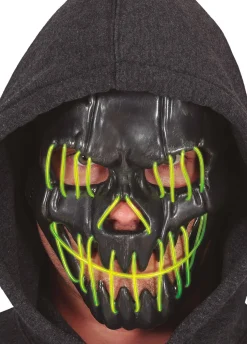Świecąca w ciemności MASKA NA HALLOWEEN