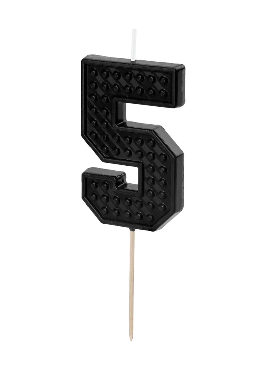 Świeczka do tortu CYFRA 5