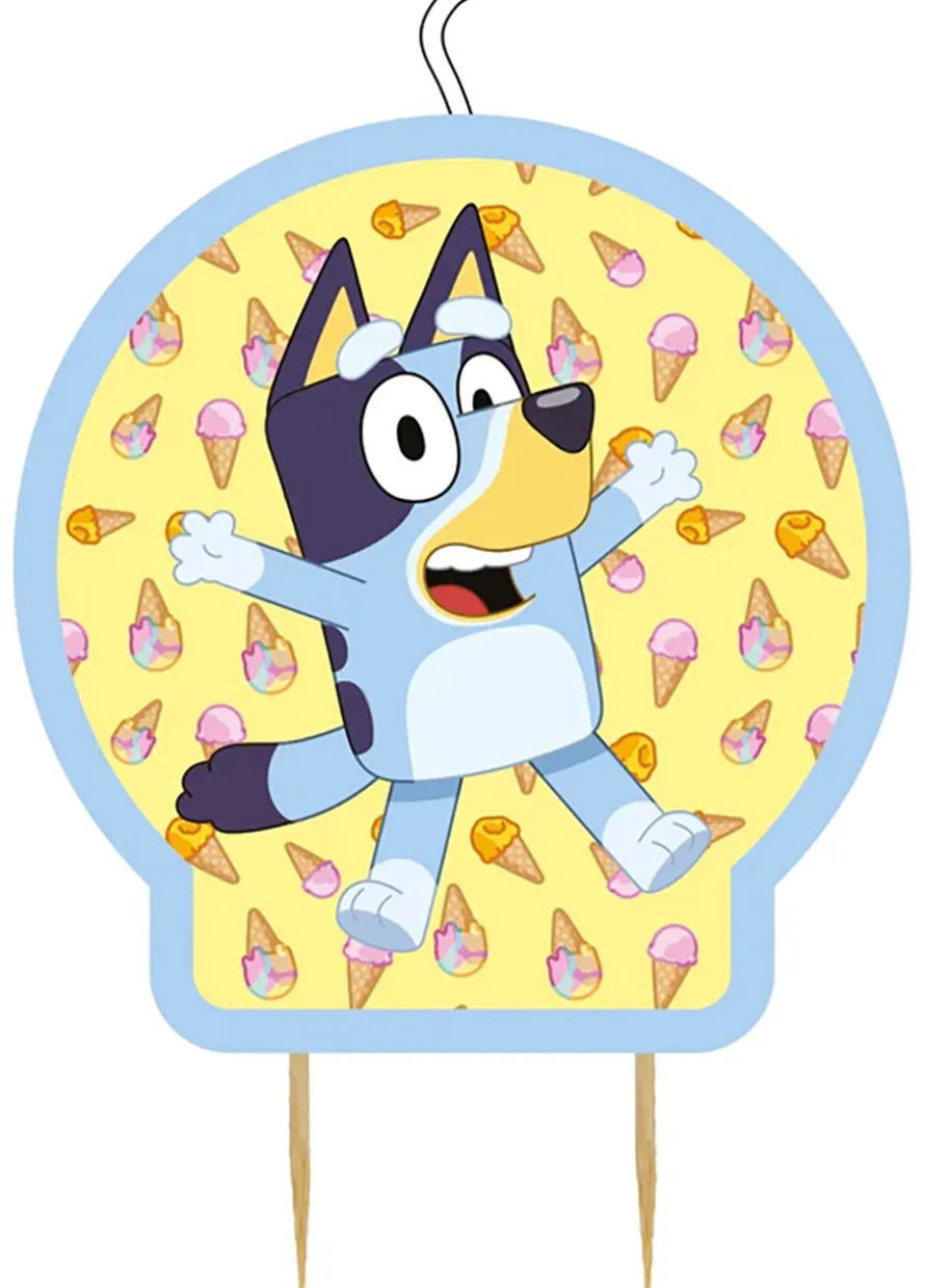 Świeczka na tort BLUEY