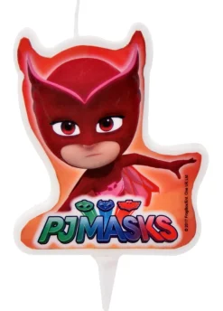 Świeczka na tort SOWELLA PJ MASKS