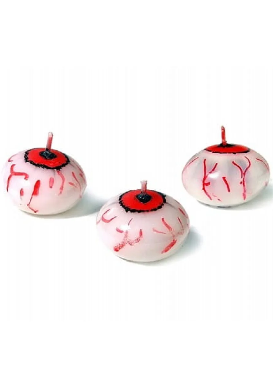 Świeczka pływająca OKO gadżet halloweenowy