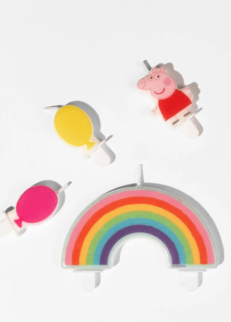 Świeczki na tort ŚWINKA PEPPA (4szt.)
