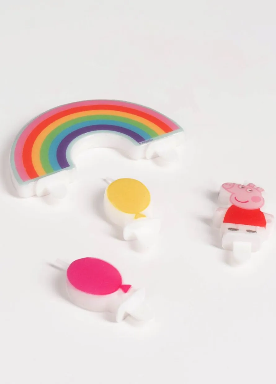 Świeczki na tort ŚWINKA PEPPA (4szt.)