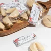 Świąteczne ciasteczka z wróżbą WESOŁYCH ŚWIĄT personalizowane