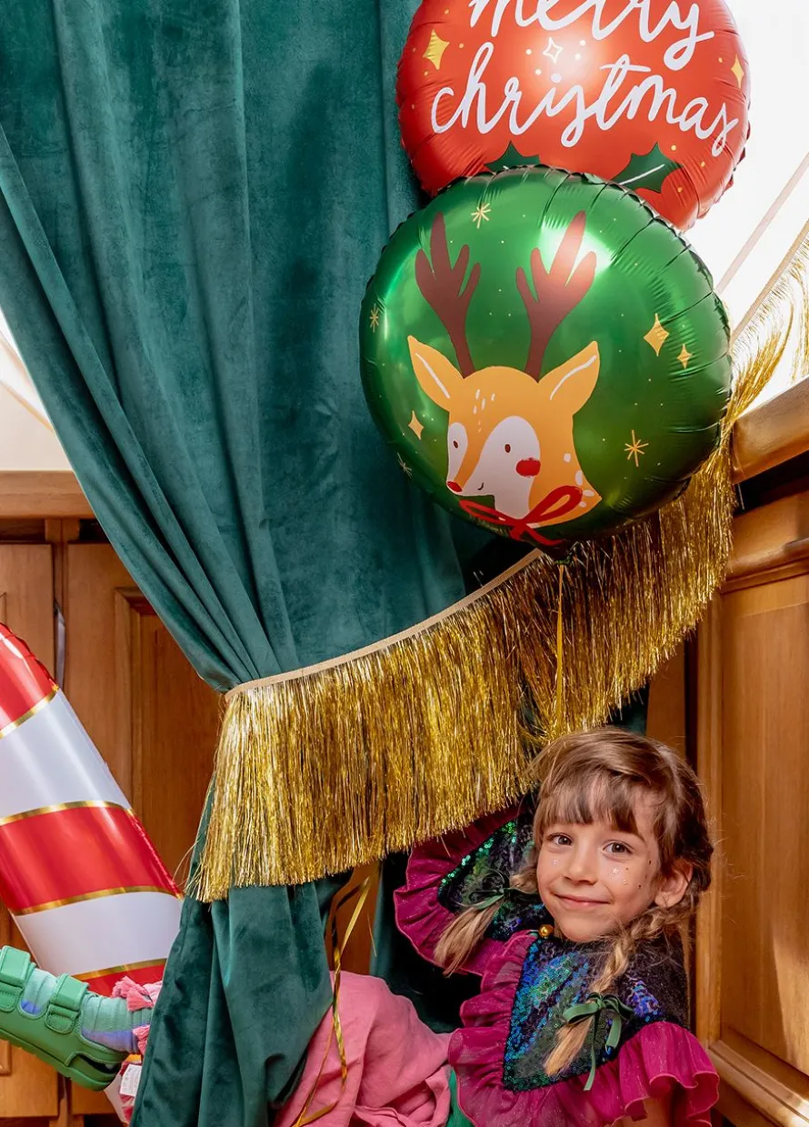 Świąteczny balon RENIFER 45cm