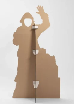 Świąteczny stand kartonowy MIKOŁAJ