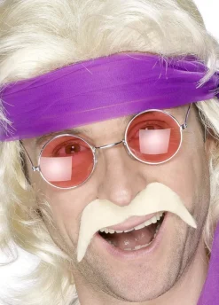 Wąsy przyklejane HIPIS sztuczne blond