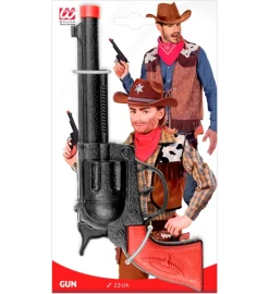 Zabawkowy PISTOLET KOWBOJSKI 23 cm