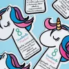 ZAPROSZENIA JEDNOROŻEC personalizowane urodziny unicorn (6szt.)