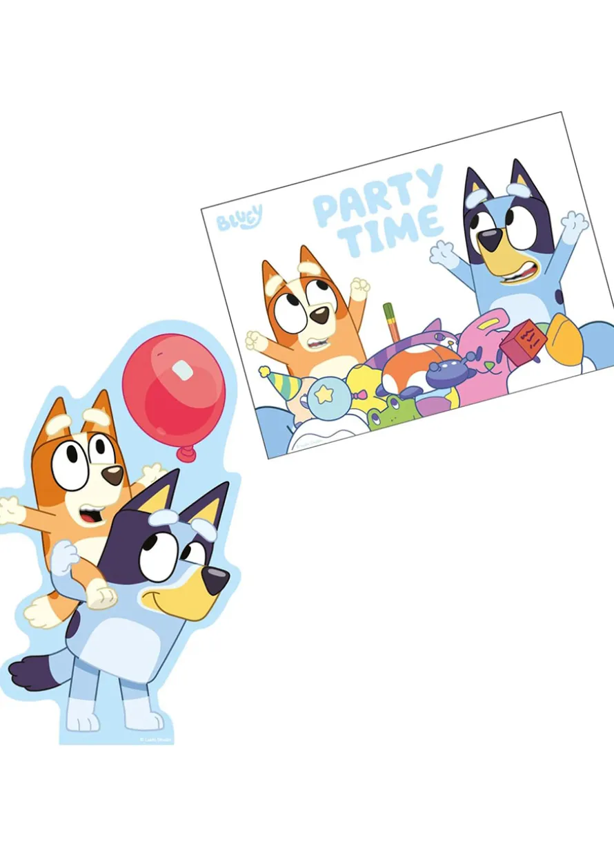 Zaproszenia na urodziny Bluey