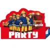 Zaproszenia na urodziny dla dzieci STRAŻAK SAM PARTY (8szt.)