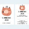 Zaproszenia na urodziny dziecka personalizowane MIŚ