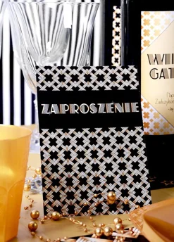 Zaproszenia personalizowane WIELKI GATSBY