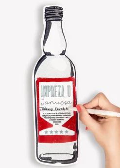 Zaproszenia personalizowane PRL (6szt.)
