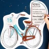 Zaproszenia personalizowane URODZINY ROWERZYSTY (6szt.)