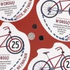 Zaproszenia personalizowane na urodziny rowerzysty ROWEROWO (6szt.)