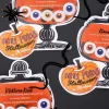 Zaproszenia personalizowane HOKUS POKUS zaproszenia na Halloween (6szt.)