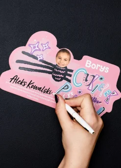 Zaproszenia personalizowane PSIKUS zaproszenia na Halloween (6szt.)