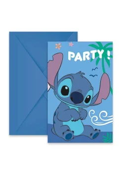 Zaproszenia STITCH 6 szt.