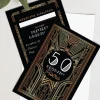 Zaproszenia urodzinowe glamour GATSBY personalizowane