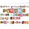 Zaproszenia urodzinowe personalizowane PORWANIE