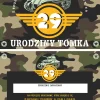 Zaproszenie na urodziny WOJSKOWE