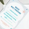Zaproszenie personalizowane na roczek MAŁY MIŚ