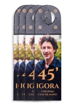 Zawieszki na alkohol CZAS SIĘ NAPIĆ (4szt.)