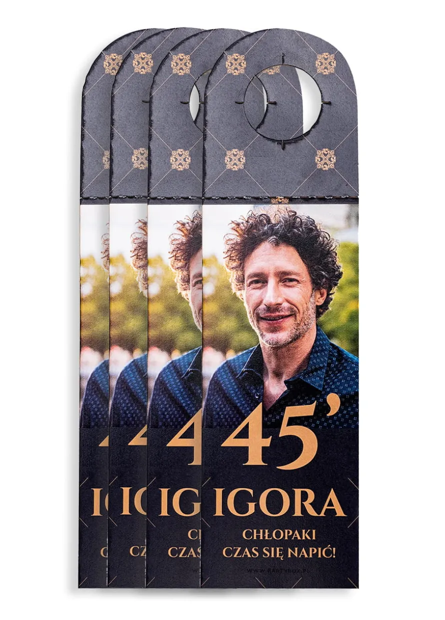 Zawieszki na alkohol CZAS SIĘ NAPIĆ (4szt.)