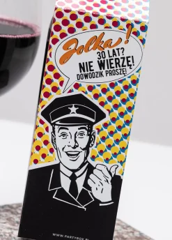 Zawieszki na alkohol POLICJA (4 szt.)