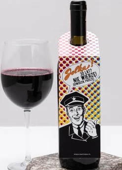Zawieszki na alkohol POLICJA (4 szt.)