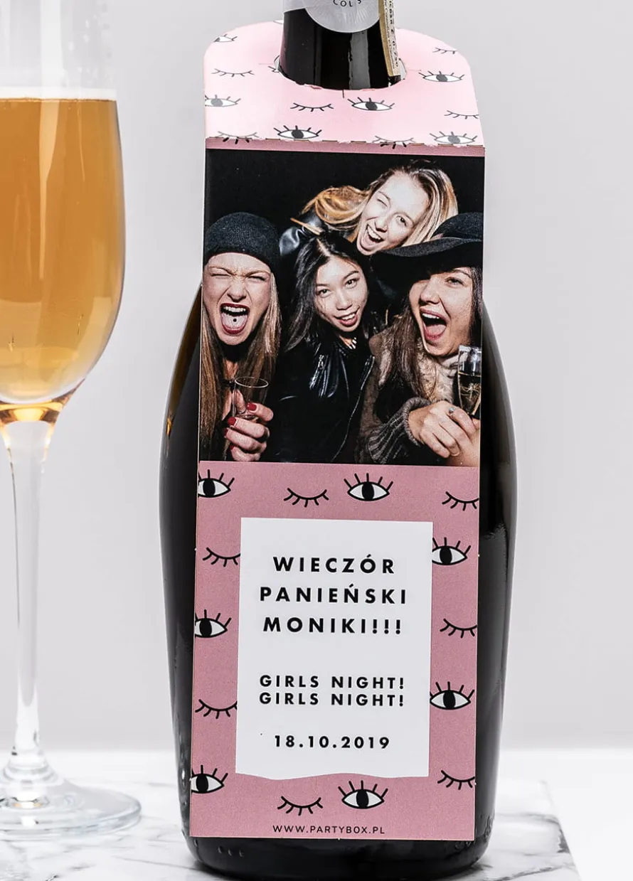 Zawieszki na butelki GIRLS NIGHT (4szt.)
