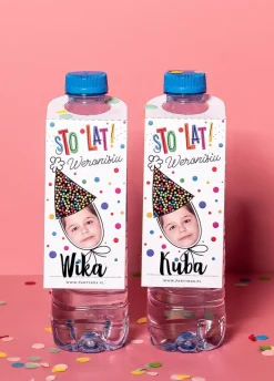 Zawieszki na butelki małe CZAPECZKA (8 szt.)